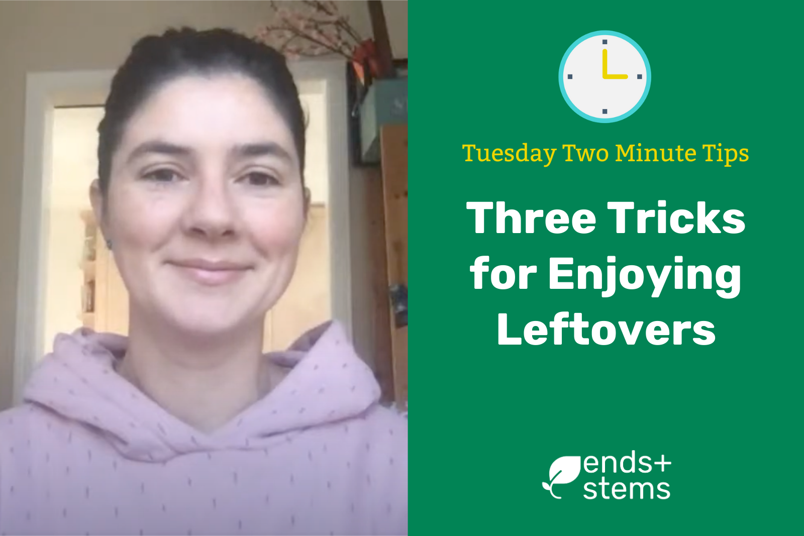 Three tricks for enjoying leftovers